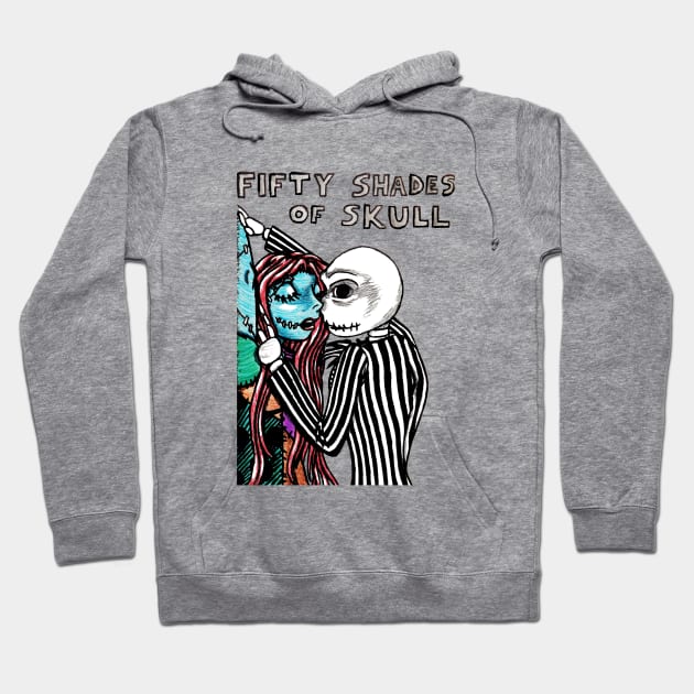 Fifty Shades of Skull Hoodie by Nightcat17